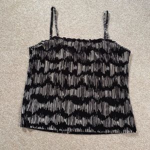 Folded/Ruched Tank Top